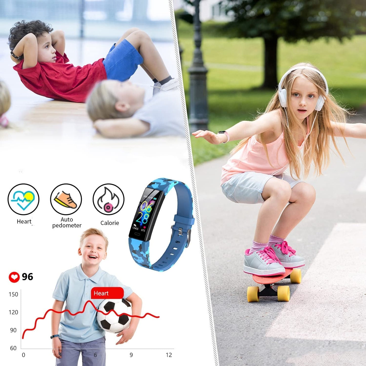 Kids Watch Fitness Tracker, Fitness Watches for Kids, Activity Tracker with Pedometers, Stopwatch, IP68 Waterproof, 11 Sport Modes Smart Watch for Kids Age 6 - 16 Years Old - SopeybayeKids Watch Fitness Tracker, Fitness Watches for Kids, Activity Tracker with Pedometers, Stopwatch, IP68 Waterproof, 11 Sport Modes Smart Watch for Kids Age 6 - 16 Years OldSopeybayeSopeybaye2c356176-94a2-46b4-a2a5-a6fd199215f0PinkKids Watch Fitness Tracker, Fitness Watches for Kids, Activity Tracker with Pedometers