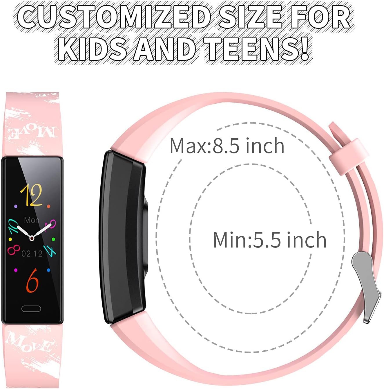 Kids Watch Fitness Tracker, Fitness Watches for Kids, Activity Tracker with Pedometers, Stopwatch, IP68 Waterproof, 11 Sport Modes Smart Watch for Kids Age 6 - 16 Years Old - SopeybayeKids Watch Fitness Tracker, Fitness Watches for Kids, Activity Tracker with Pedometers, Stopwatch, IP68 Waterproof, 11 Sport Modes Smart Watch for Kids Age 6 - 16 Years OldSopeybayeSopeybaye2c356176-94a2-46b4-a2a5-a6fd199215f0PinkKids Watch Fitness Tracker, Fitness Watches for Kids, Activity Tracker with Pedometers